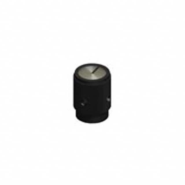 8557 KNOB KNURLED 0.250" PLAST