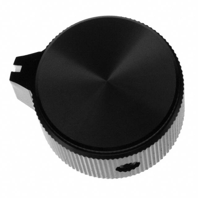 KPN900B1/4 KNOB KNURLED 0.250" METAL