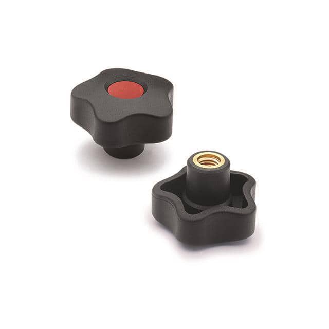 70012-C6 VCT-B, LOBE KNOBS, BRASS BOSS, T