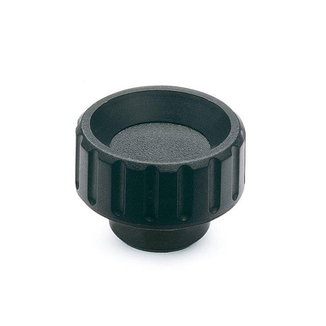 590-40-M8-E KNURLED NUTS, PLASTIC