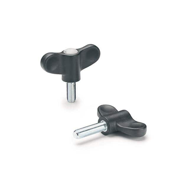 223461-C6 EWN-P, WING NUTS, ZINC-PLATED ST