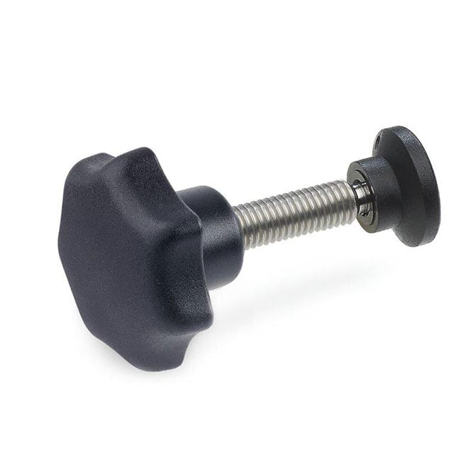 6336.12-40-M8-50-18 STAR KNOB, SWIVEL THRUST PAD