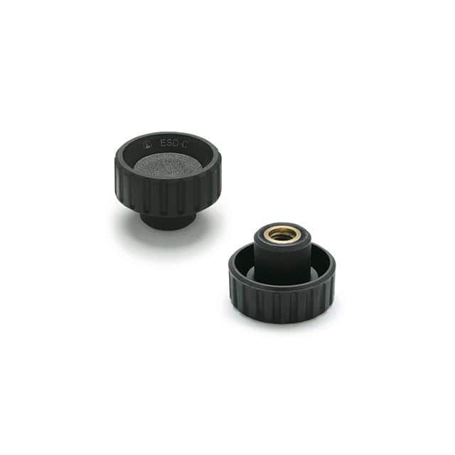 154321 BT-B-ESD, FLUTED KNOBS, BRASS BO