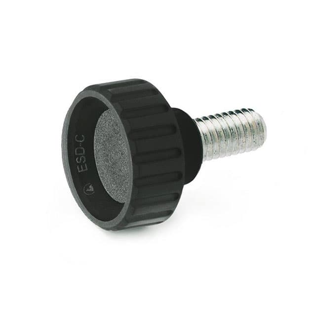 591-25-M8-25-ESD KNURLED SCREWS, PLASTIC
