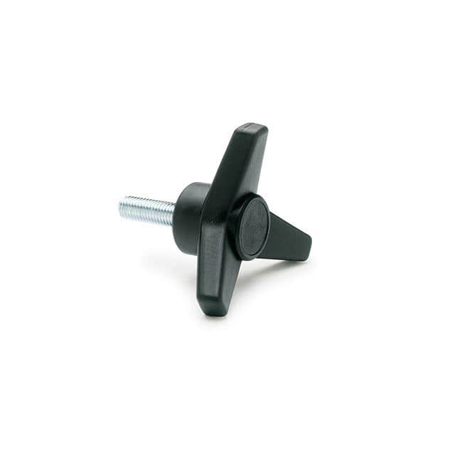 65692 VB.639-P, THREE-ARM KNOBS, ZINC-