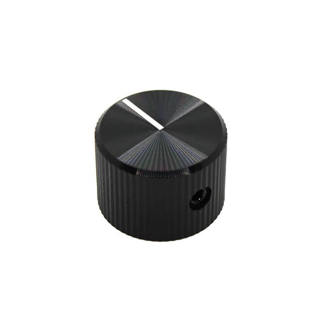 AS052014 KNOB KNURLED 0.236" ALUMINUM