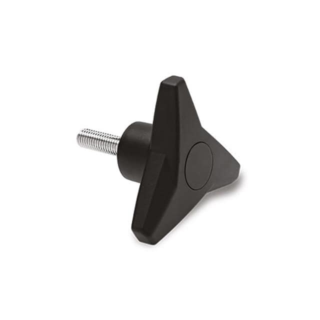 64652-C5 VB.839-P, THREE-ARM KNOBS, ZINC-