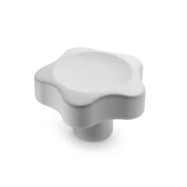 5337.4-60-M12-WS FIVE-LOBED KNOB, PLASTIC