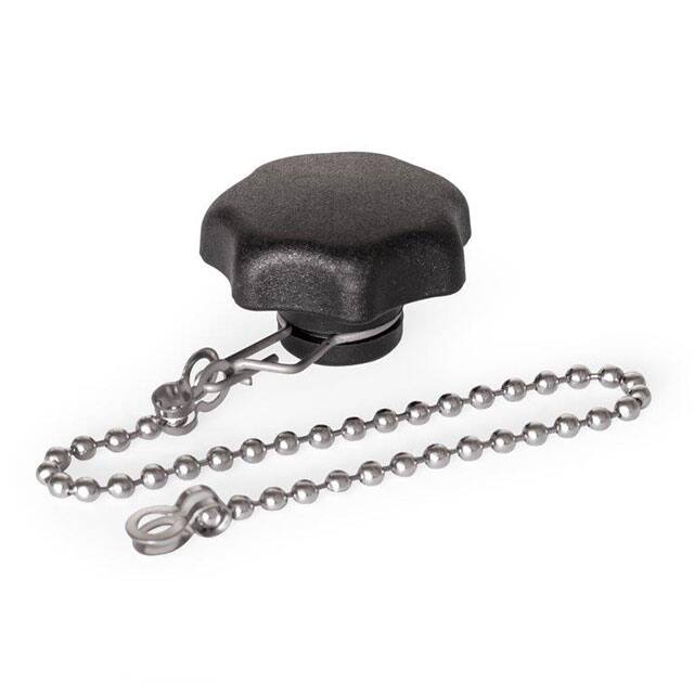 6336.13-40-M8-K STAR KNOB, LOSS PROTECTION