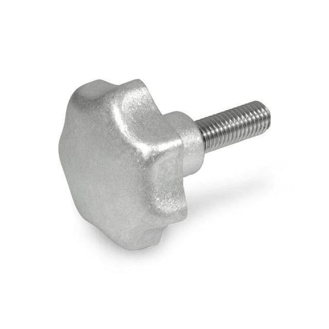 6336.5-AM-50-M10-20 ALUMINUM STAR KNOB