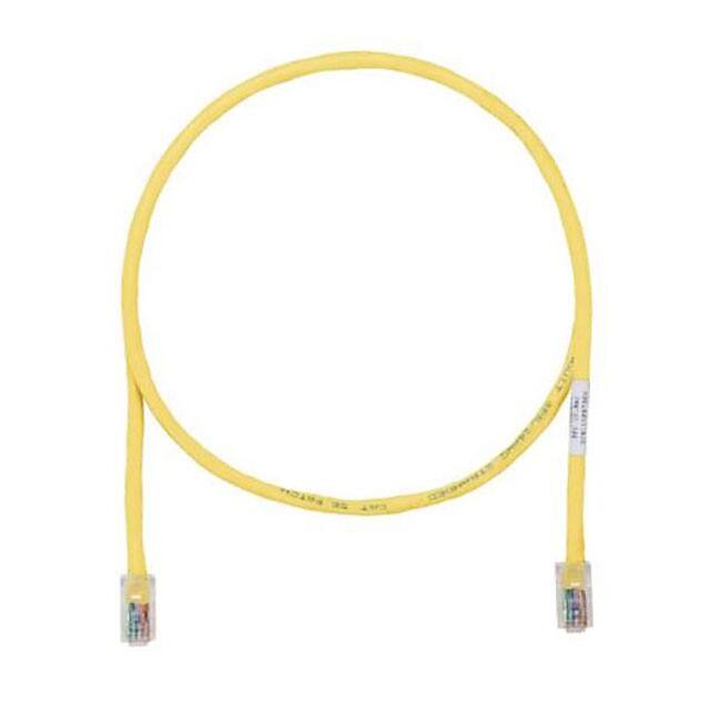 UTPCH5YLY COPPER PATCH CORD, CAT 5E, YELLO