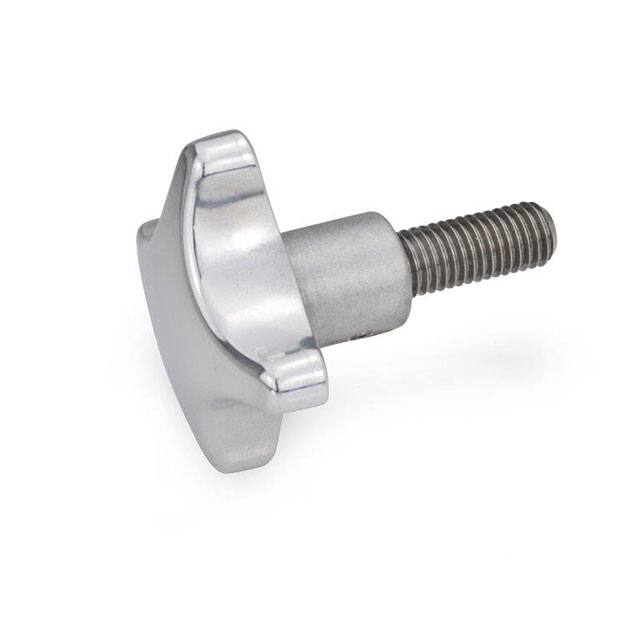 6335.5-ES-50-M10-20 STAINLESS STEEL HAND KNOB, STUD