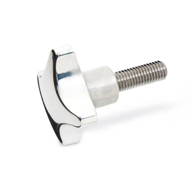 6335.5-AP-63-M12-30 ALUMINUM HAND KNOB, STUD