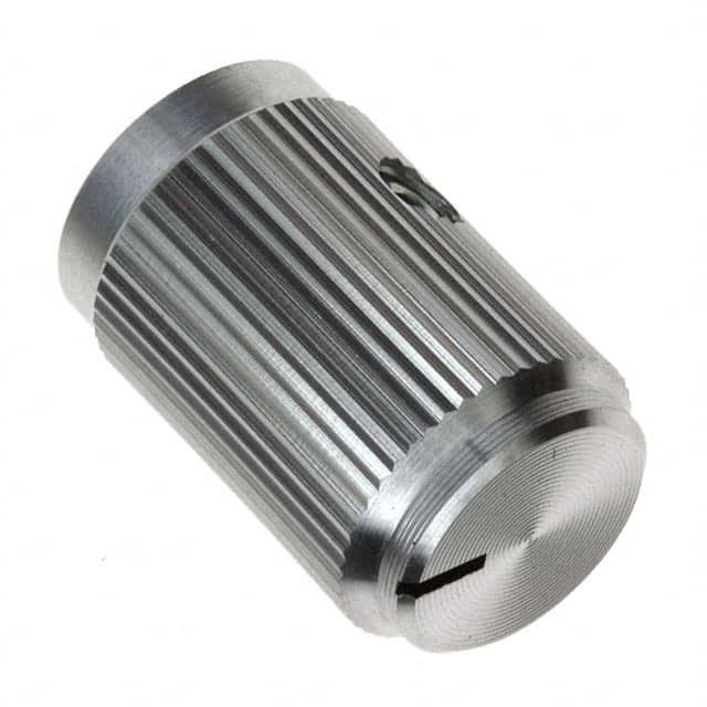KB500A1/4 KNOB KNURLED 0.250" METAL