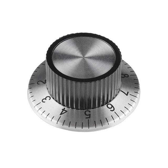 COM-11950 KNOB KNURLED W/SKRT 0.236" PLAST