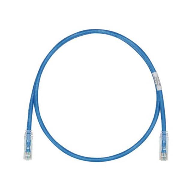 UTP28SP1BU CABLE MOD 8P8C PLUG TO PLUG 1'