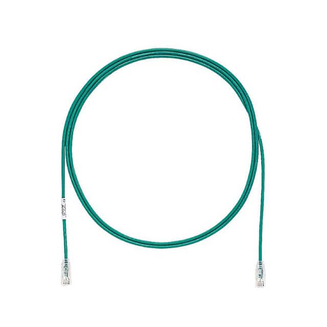 UTP28SP1GR CABLE MOD 8P8C PLUG TO PLUG 1'