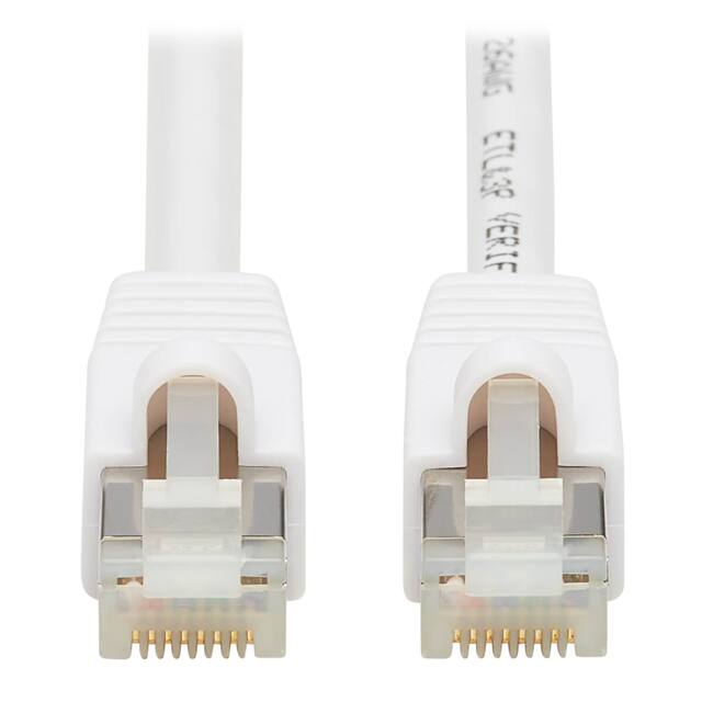 N262AB-007-WH CABLE MOD 8P8C PLUG TO PLUG 7'
