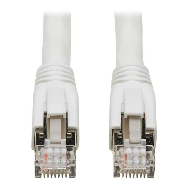 N272-050-WH CABLE MOD 8P8C PLUG TO PLUG 50'