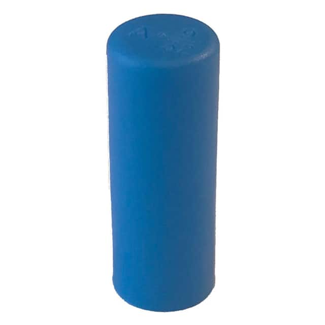 A9/16A ROUND END CAPS - BLUE, INSIDE DI