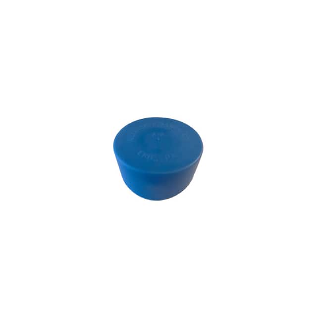 AS3/4A ROUND END CAPS - BLUE, INSIDE DI