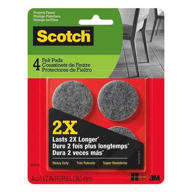 SP871-NA SCOTCH HEAVY DUTY FELT PADS, SP8