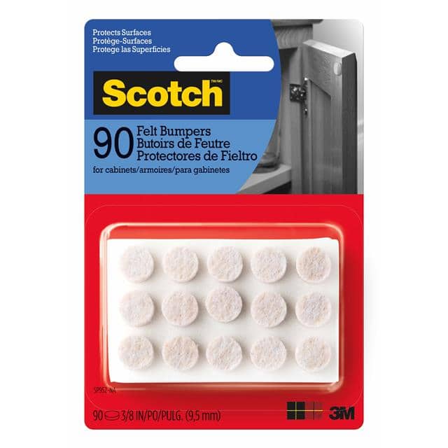 SP952-NA SCOTCH FELT BUMPERS, SP952-NA, 3