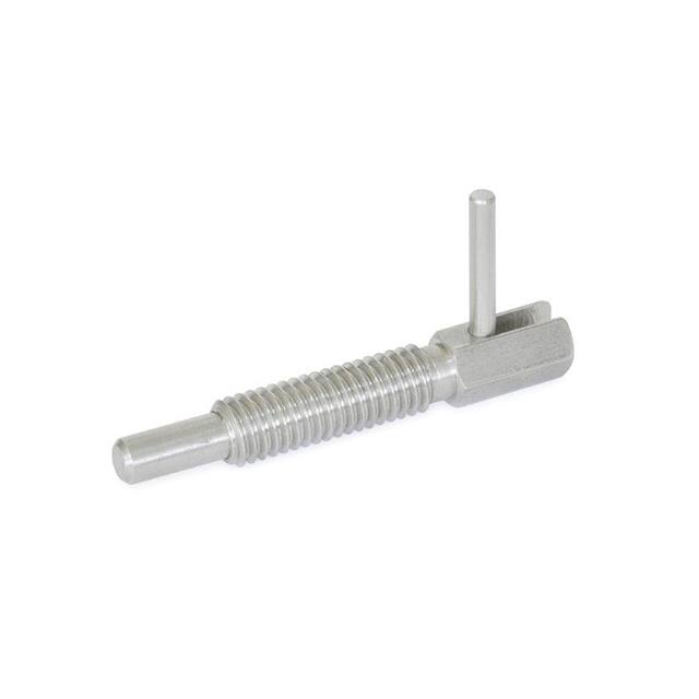 6TLW26 S.S. L-HANDLE SPRING PLUNGER