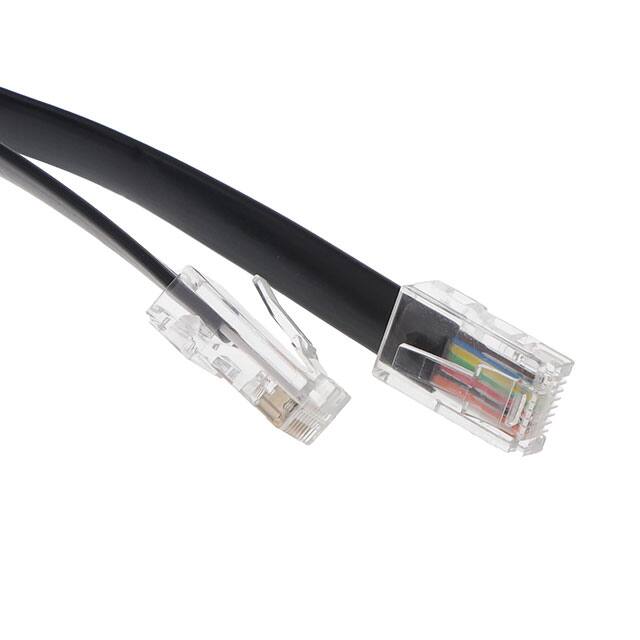 AT-S-26-8/8/B-5/R CABLE MOD 8P8C PLUG TO PLUG 5'