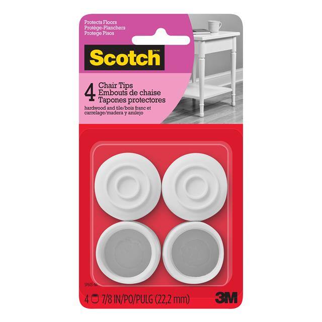 SP603-NA SCOTCH CHAIR TIPS SP603-NA, WHIT