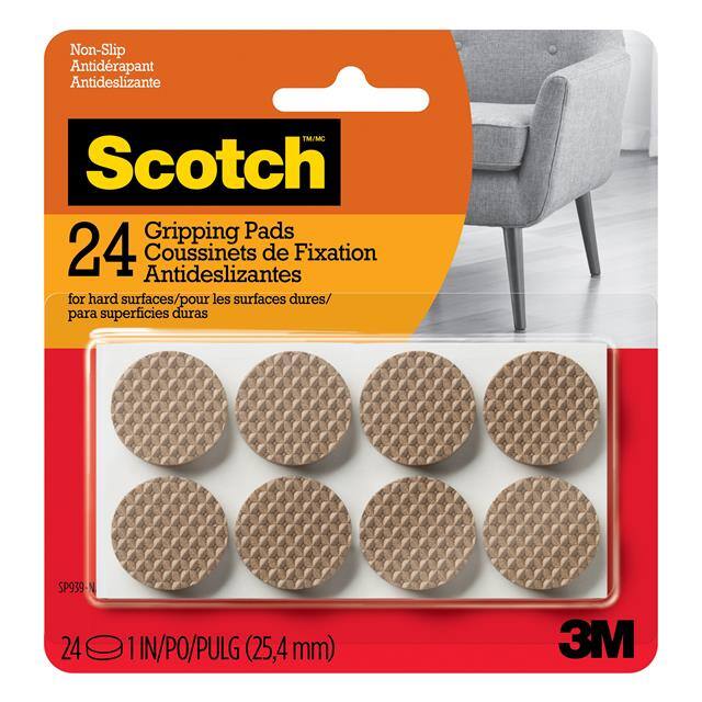 SP939-NA SCOTCH GRIPPING PADS 1-IN ROUND,