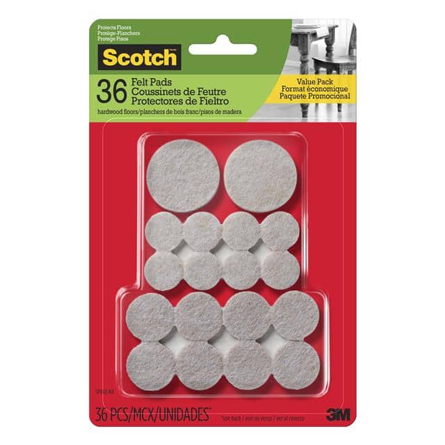 SP842-NA SCOTCH FELT PADS VALUE PACK, SP8