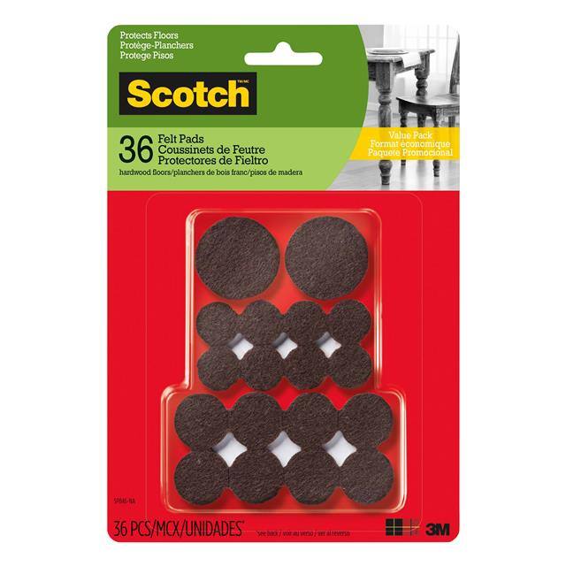 SP846-NA SCOTCH FELT PADS VALUE PACK, SP8