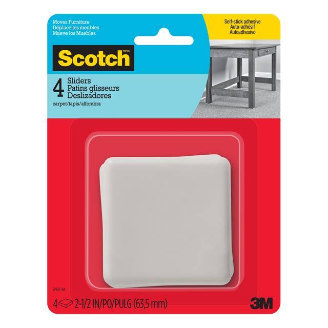 SP651-NA SCOTCH SLIDERS SP651-NA, ADHESIV