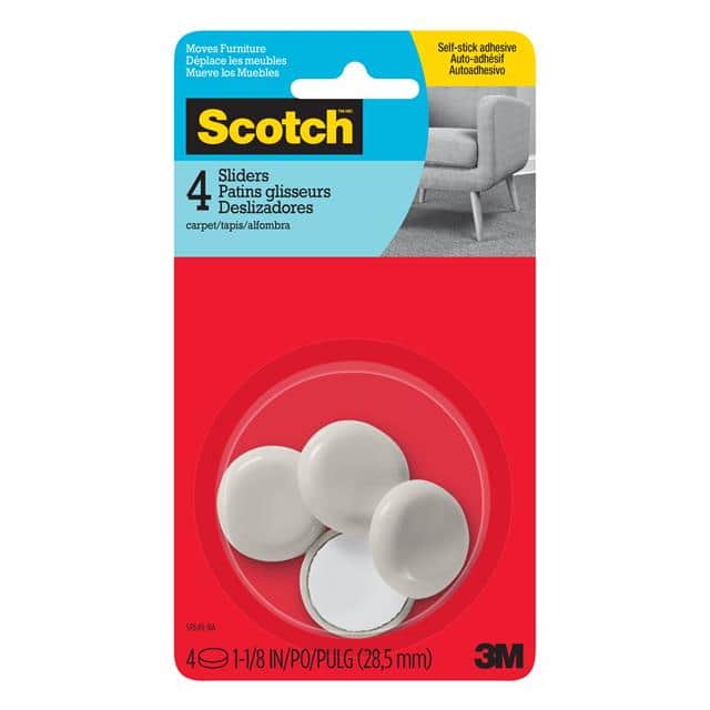 SP649-NA SCOTCH SLIDERS SP649-NA, ADHESIV