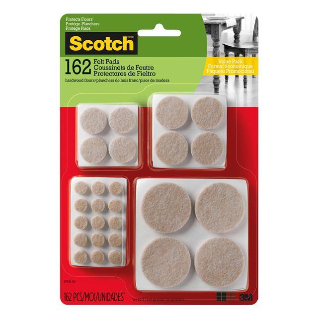 SP845-NA SCOTCH FELT PADS VALUE PACK, SP8