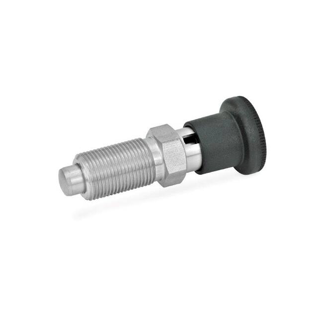 817-5-5-M10X1-C-NI STAINLESS STEEL INDEXING PLUNGER