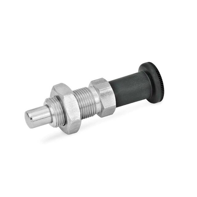 817.2-10-12-M16X1.5-BK-NI STAINLESS STEEL INDEXING PLUNGER