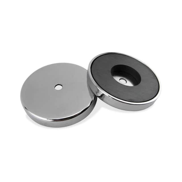 RB70CBX CERAMIC ROUND BASE MAGNET, 65 LB