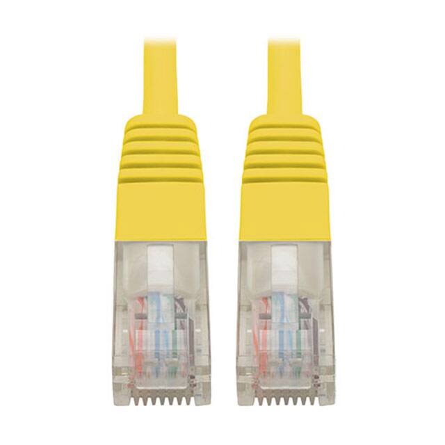 N002-002-YW CABLE MOD 8P8C PLUG TO PLUG 2'