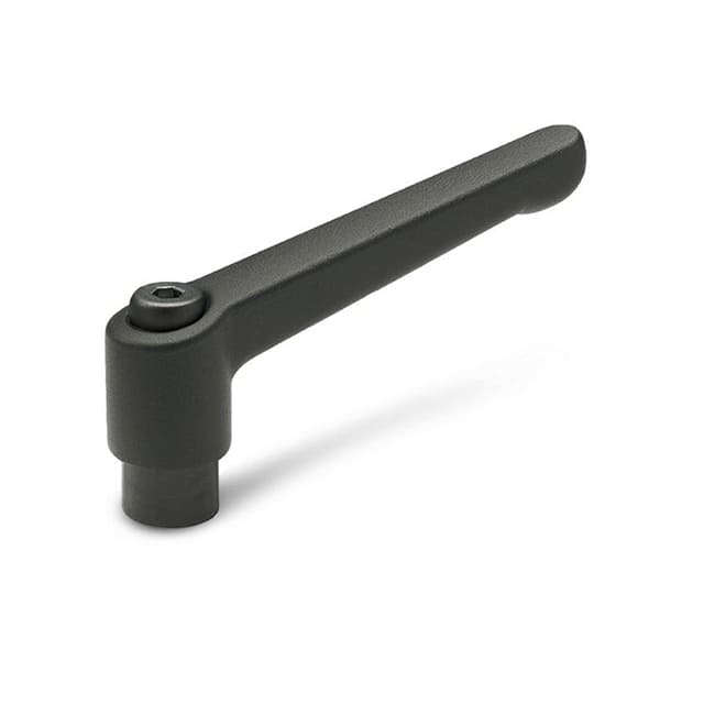 6NA02K ADJ LEVER ZINC DIE-CAST, STEEL