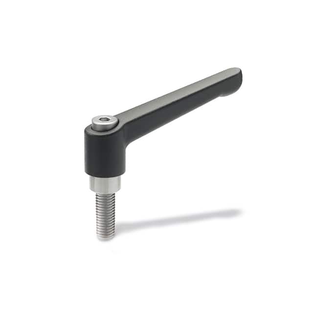 6N20S33K ADJ LEVER PLASTIC, STAINLESS M6