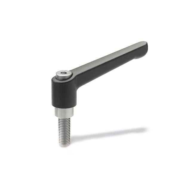 3T20S33K ADJ LEVER PLASTIC, STAINLESS 1/4