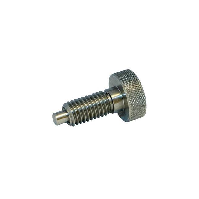 1THS16 STAINLESS KNURLED SPRING PLUNGER