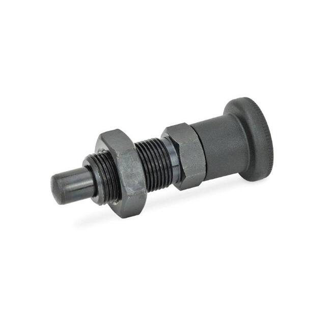 817-6-9-M12X1.5-BK STEEL INDEXING PLUNGER
