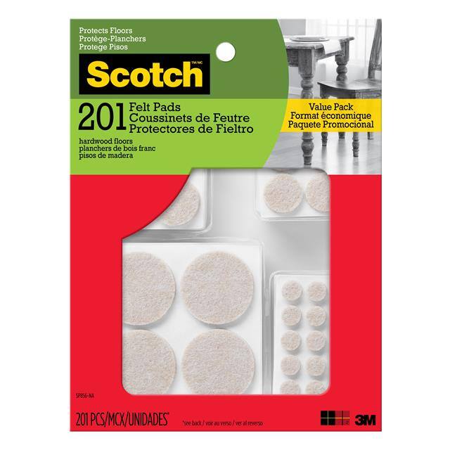 SP856-NA SCOTCH FELT PADS SP856-NA, ROUND