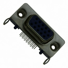 634-015-274-992 The EDAC 634-015-274-992 is a 15-position D-Sub receptacle connector with signal contacts and solder termination. It features a high-density design and operates within a temperature range of -40°C to 230°C.