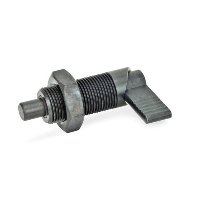 612-8-M12X1.5-AK STEEL CAM ACTION INDEX PLUNGER