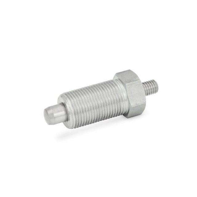 617-6-M12X1.5-G-NI STAINLESS STEEL INDEXING PLUNGER