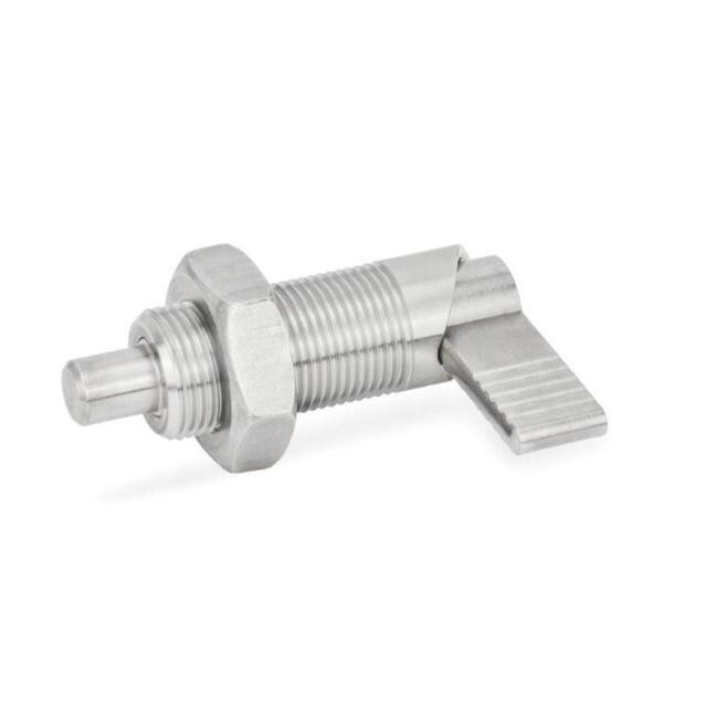 612-5-M12X1.5-AK-NI S.S. CAM ACTION INDEXING PLUNGER